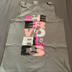 Cheerleading worlds tank top